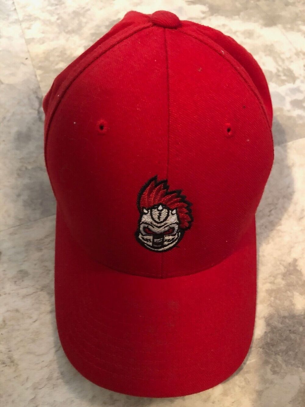 Richardson Baseball Hat/Cap with Knights‎ Logo Red Adult Lg/XL Pro 185 Flexfit